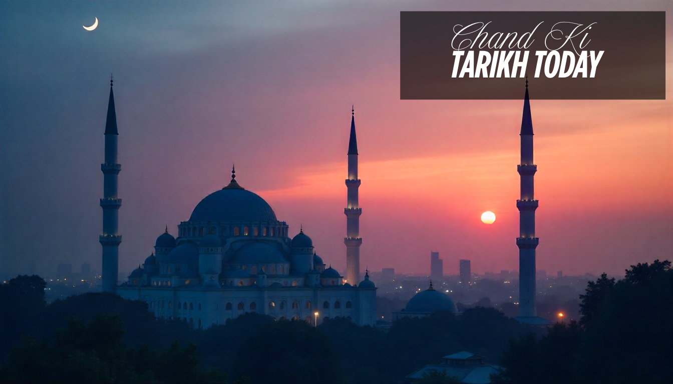 Chand Ki Tarikh Today - Current Islamic Date