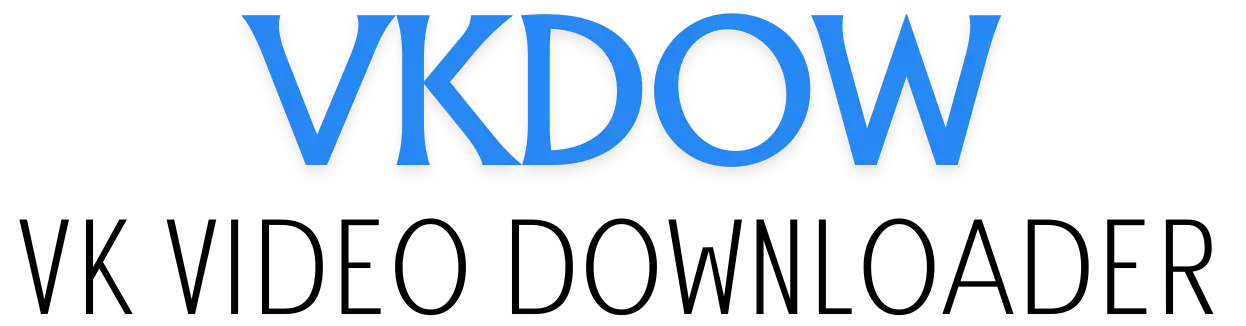 vk video downloader vkdow logo